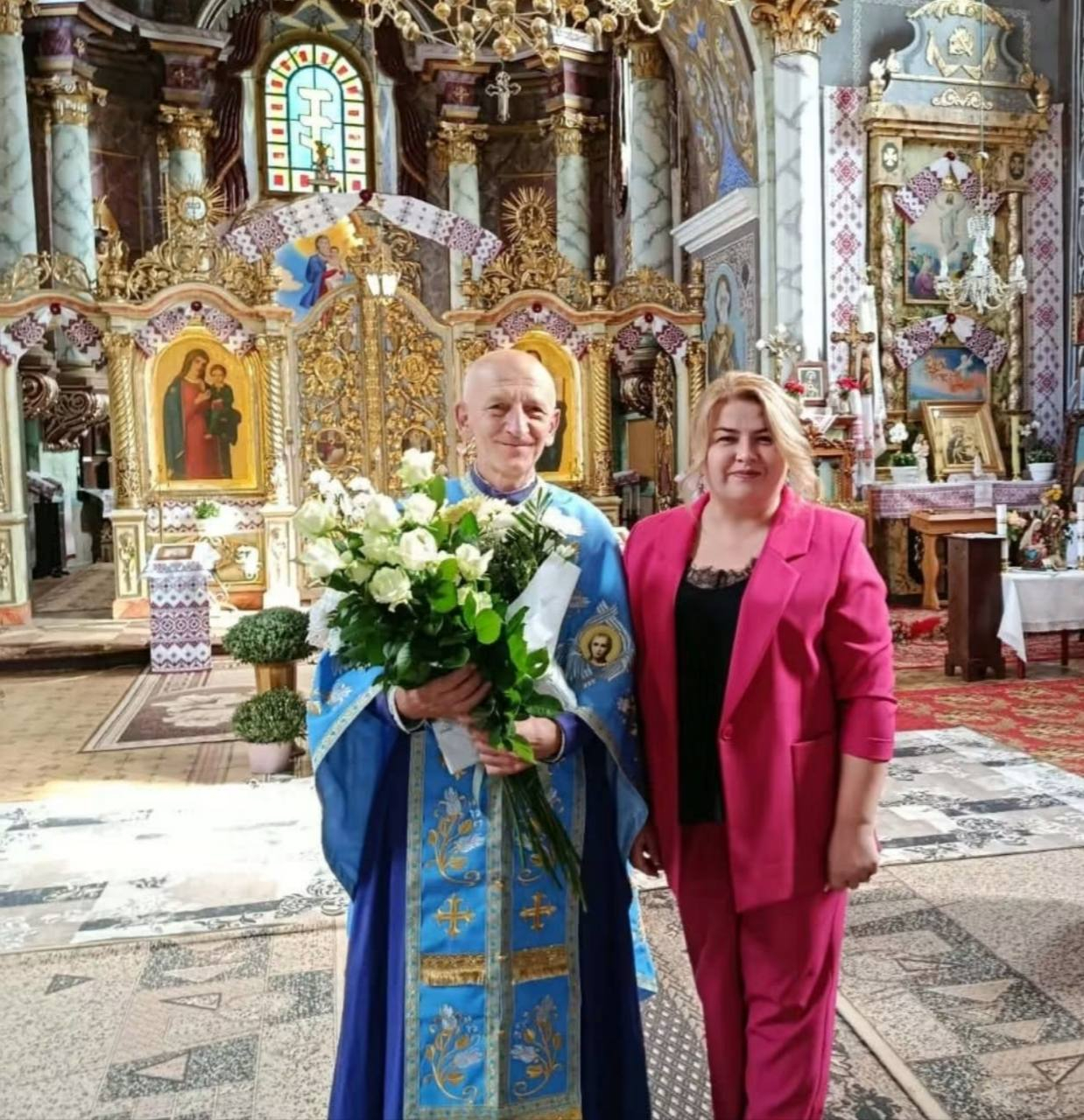 70-річчя отця Богдана Паращака: Угнів вітає настоятеля храму