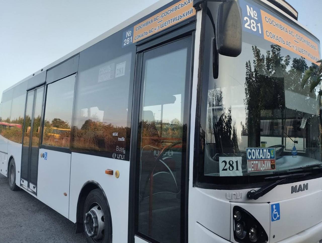 Сокаль отримав автобусний маршрут до Соснівки через Шептицький
