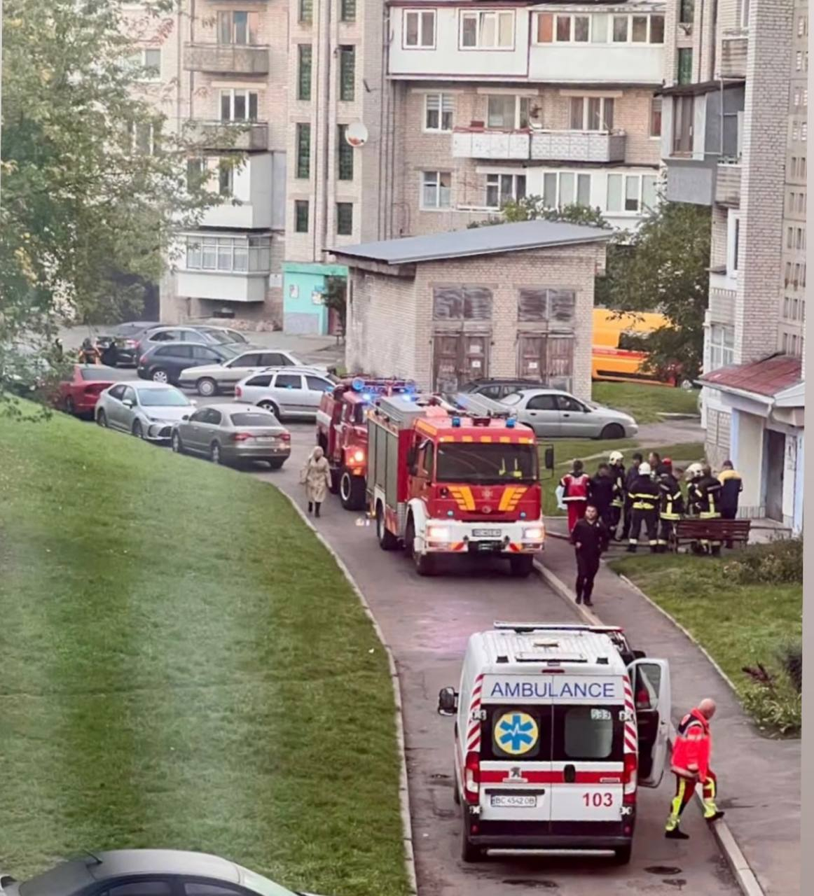 Пожежа у багатоповерхівці Шептицького забрала життя чоловіка